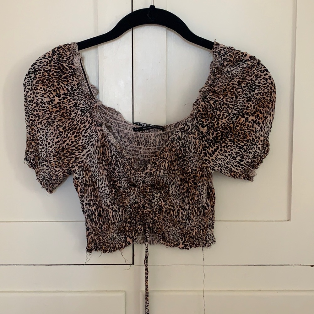 Urban outfitters leopard top